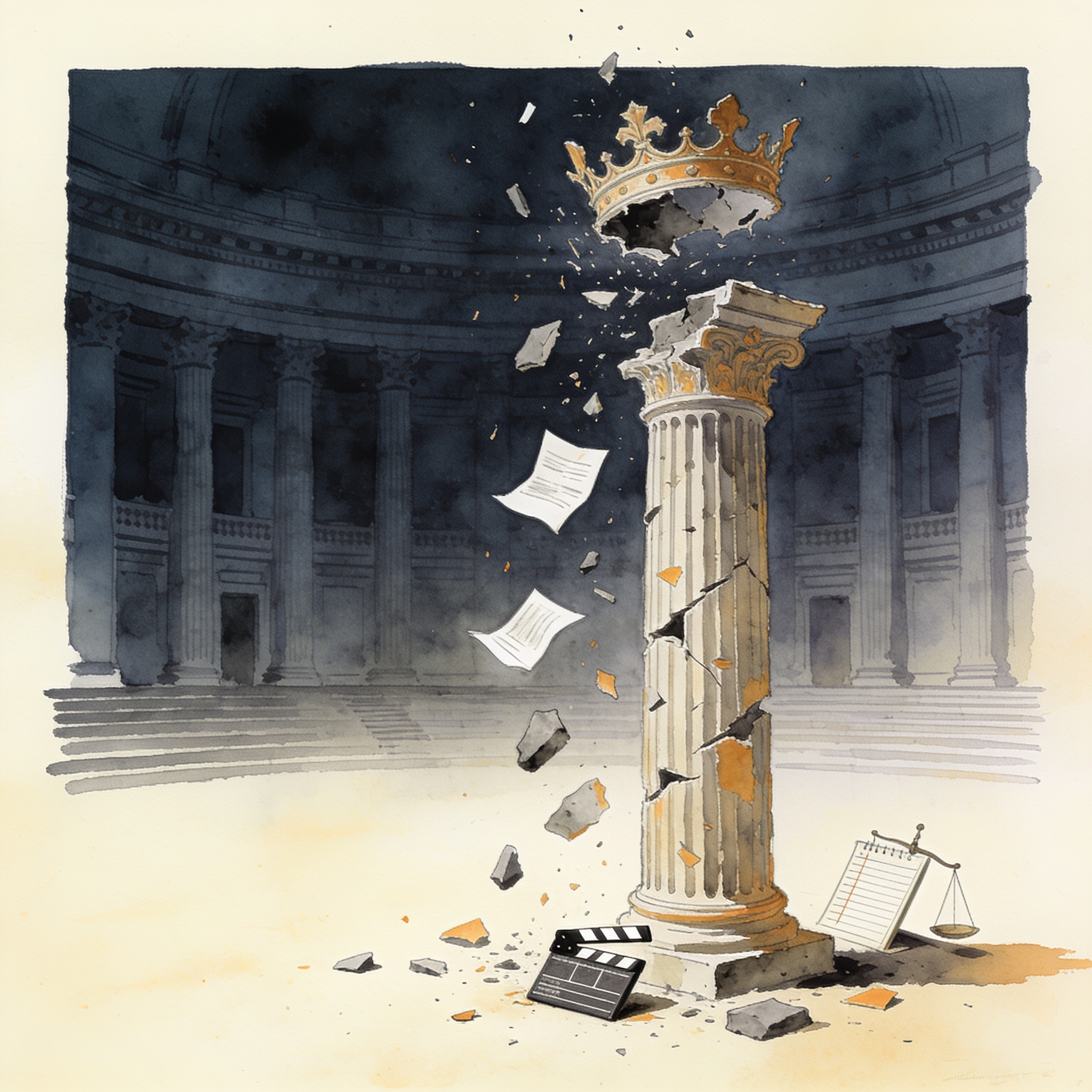 Capital alterna, un proyecto que nace muerto en el Congreso — Política, ilustración editorial