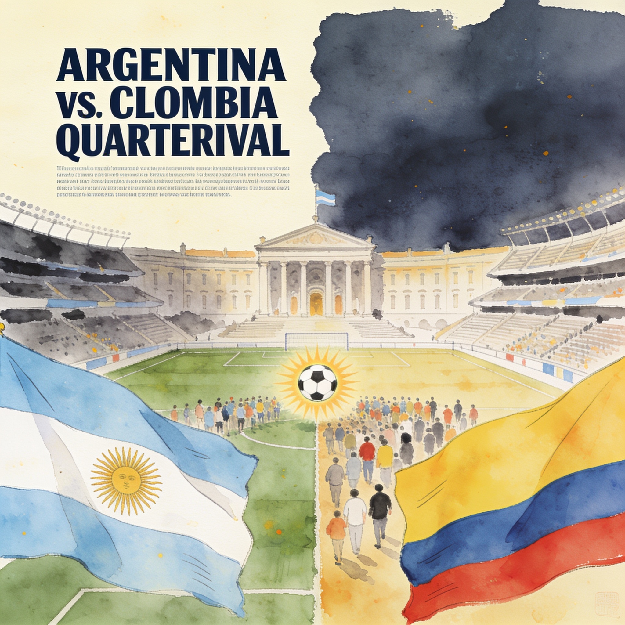 El fútbol como res publica — Deportes, ilustración editorial
