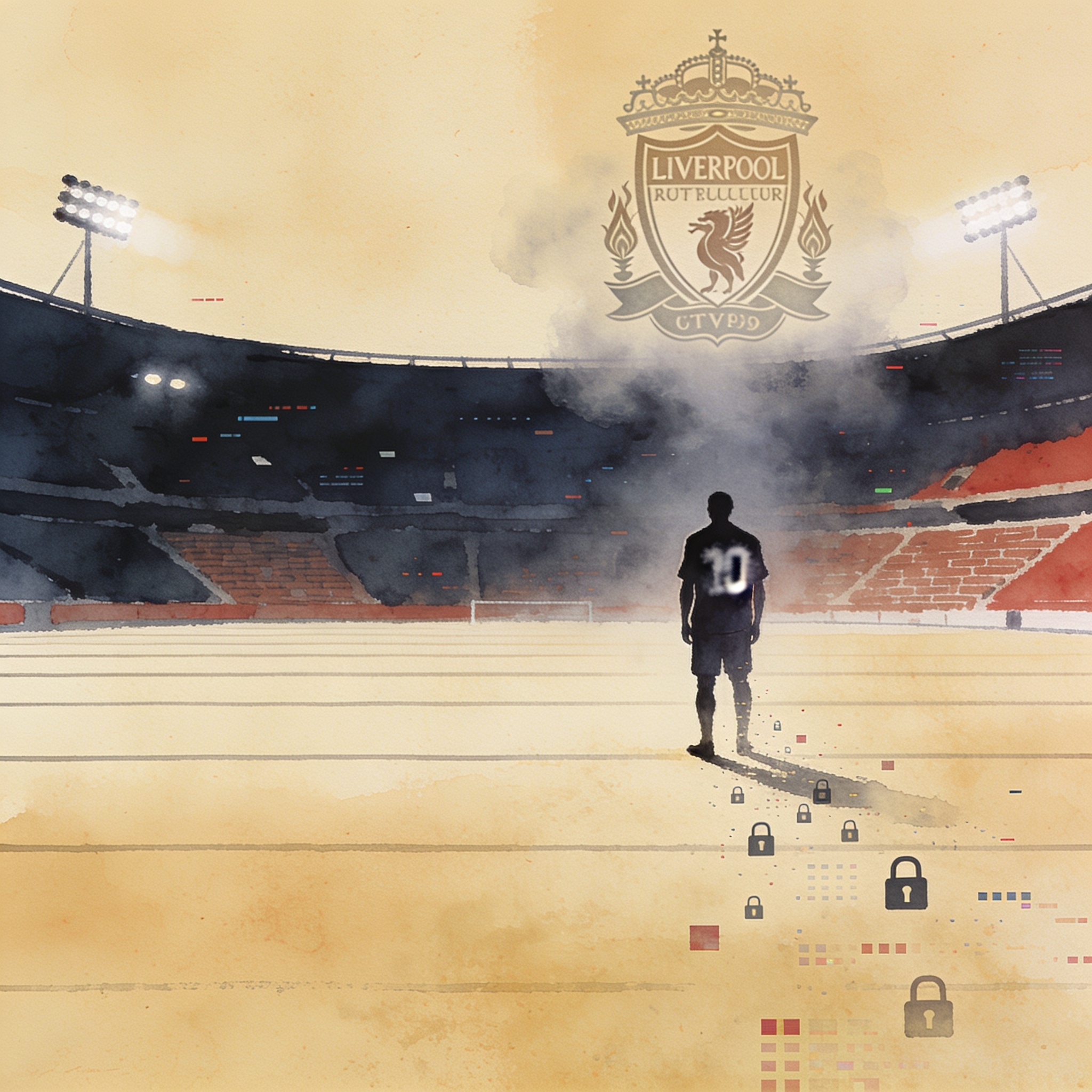 El apellido no absuelve ni condena en el fútbol colombiano — Deportes, ilustración editorial