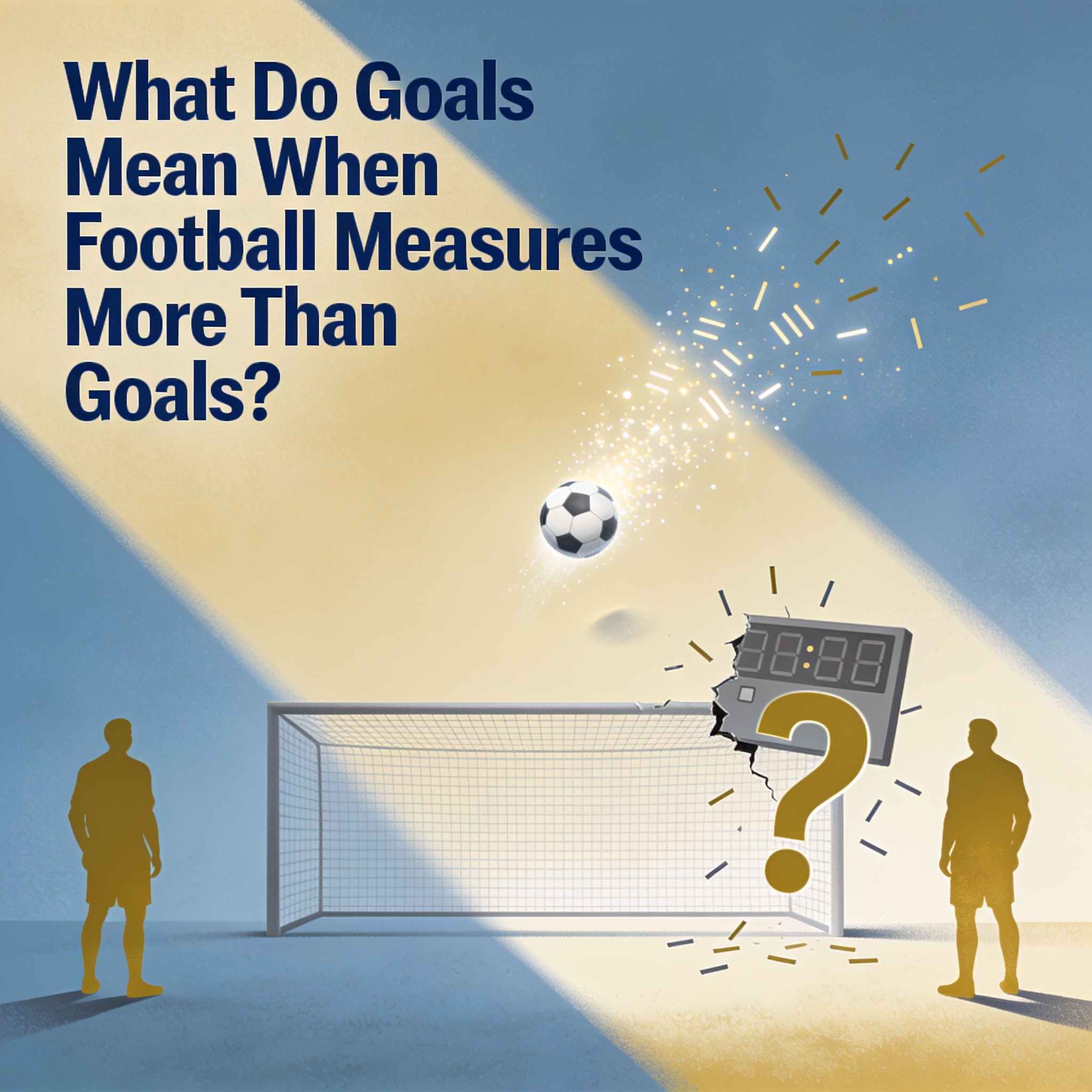 ¿Qué cuenta un goleador cuando el fútbol ya no mide solo goles? — Deportes, ilustración editorial