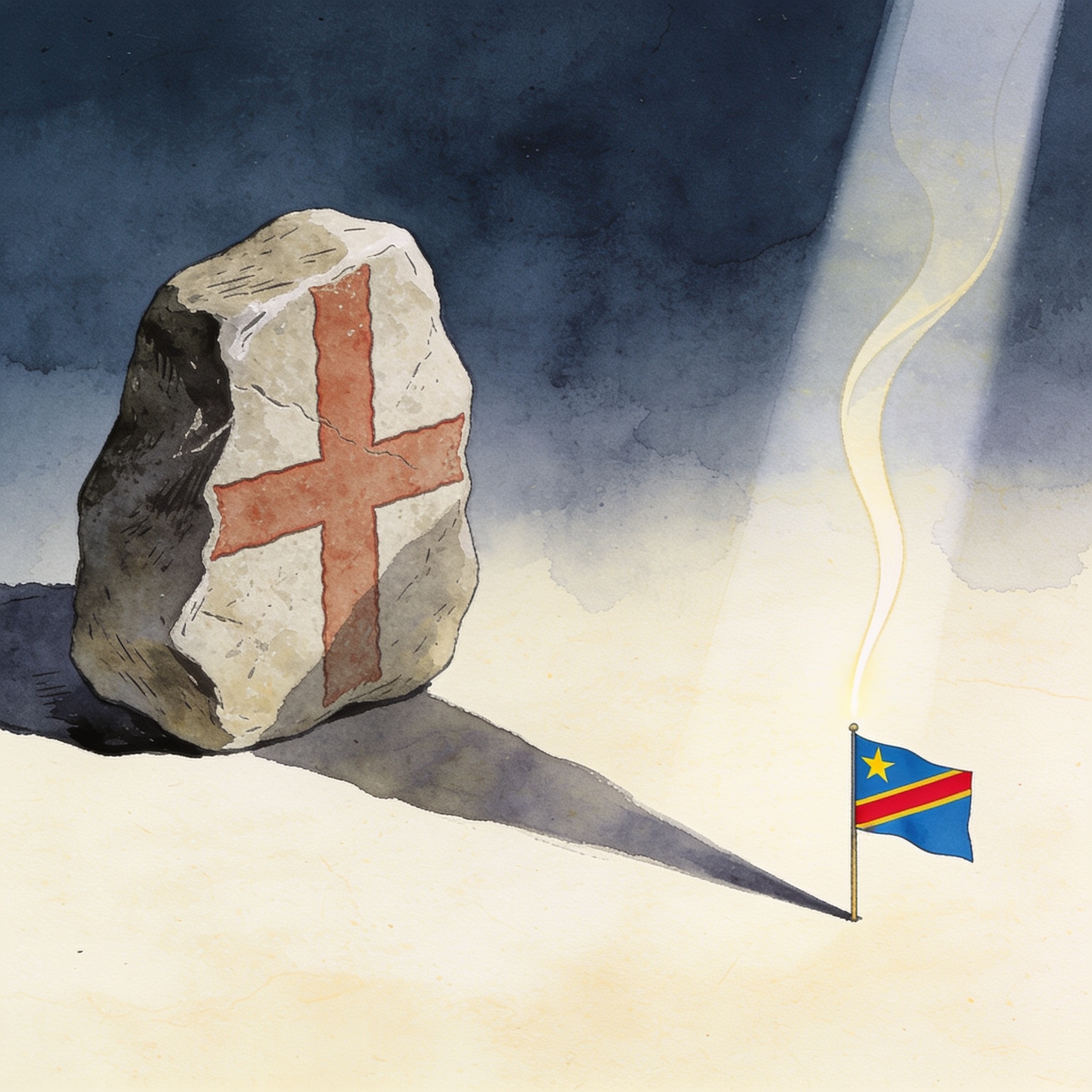 ¿Qué pesa más, el favoritismo inglés o la historia congoleña? — Deportes, ilustración editorial