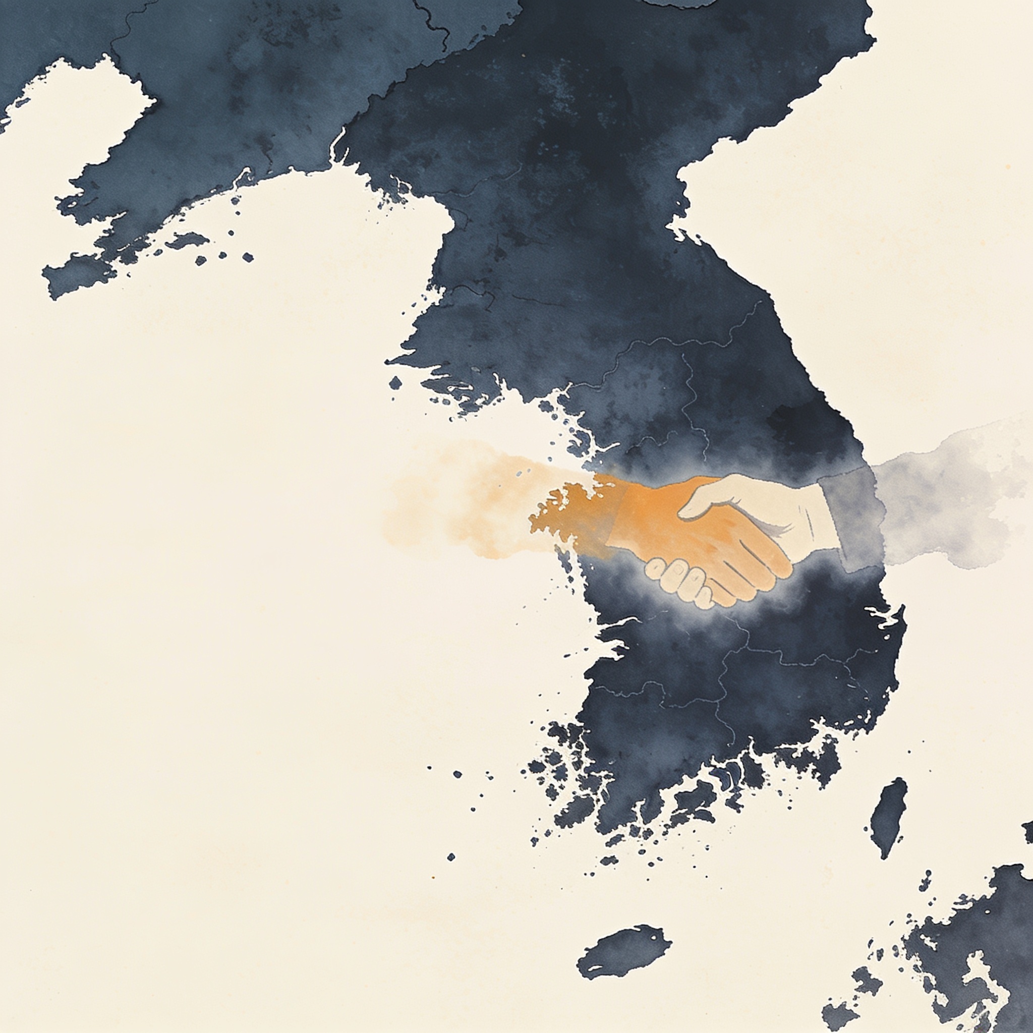 La distensión con Kim Jong-un redefine la seguridad hemisférica — Geopolítica, ilustración editorial