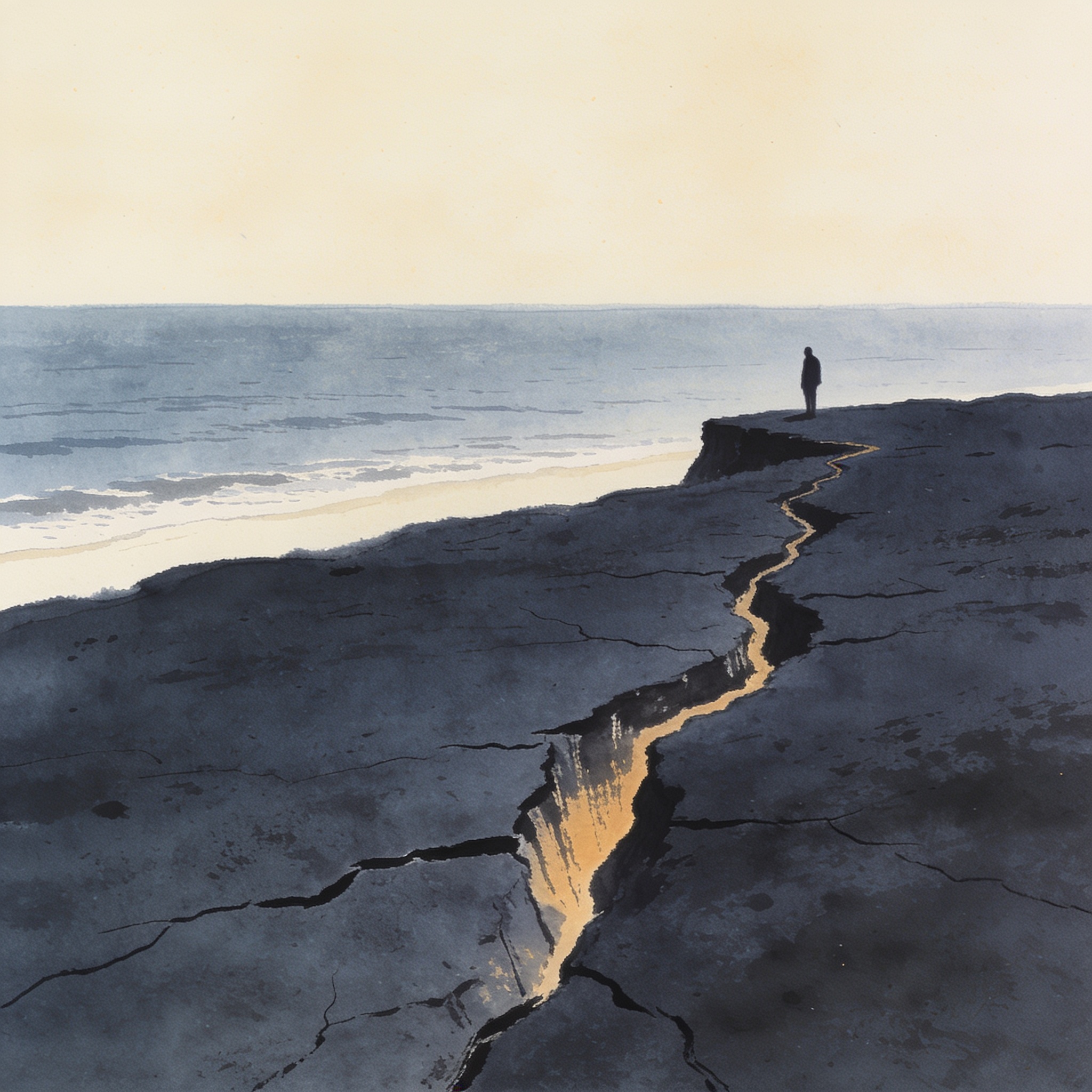 El sismo en Indonesia y la urgencia de prevenir en el Pacífico — Internacional, ilustración editorial