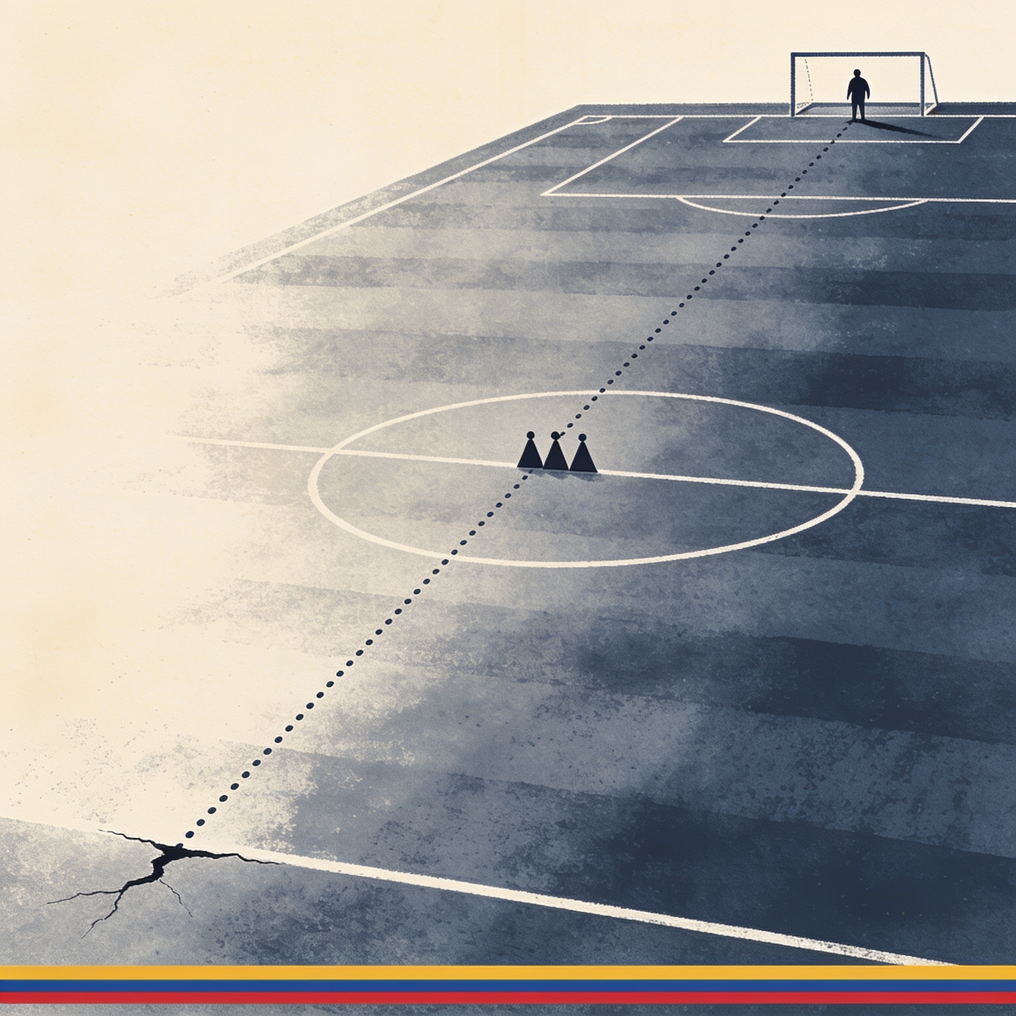 La fecha 4 premia la constancia y castiga la improvisación — Deportes, ilustración editorial