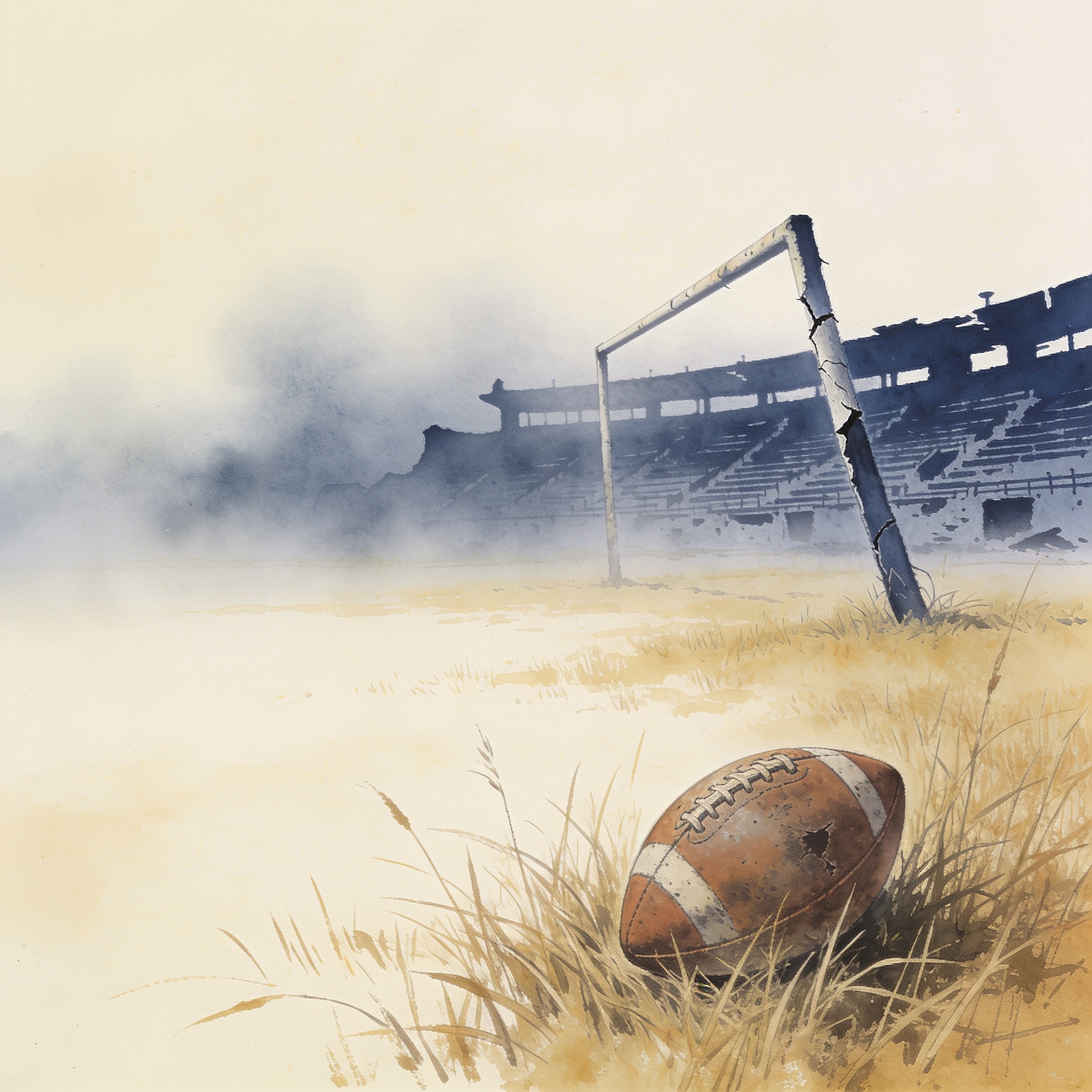 El Cúcuta Deportivo y la melancolía de la frontera — Deportes, ilustración editorial