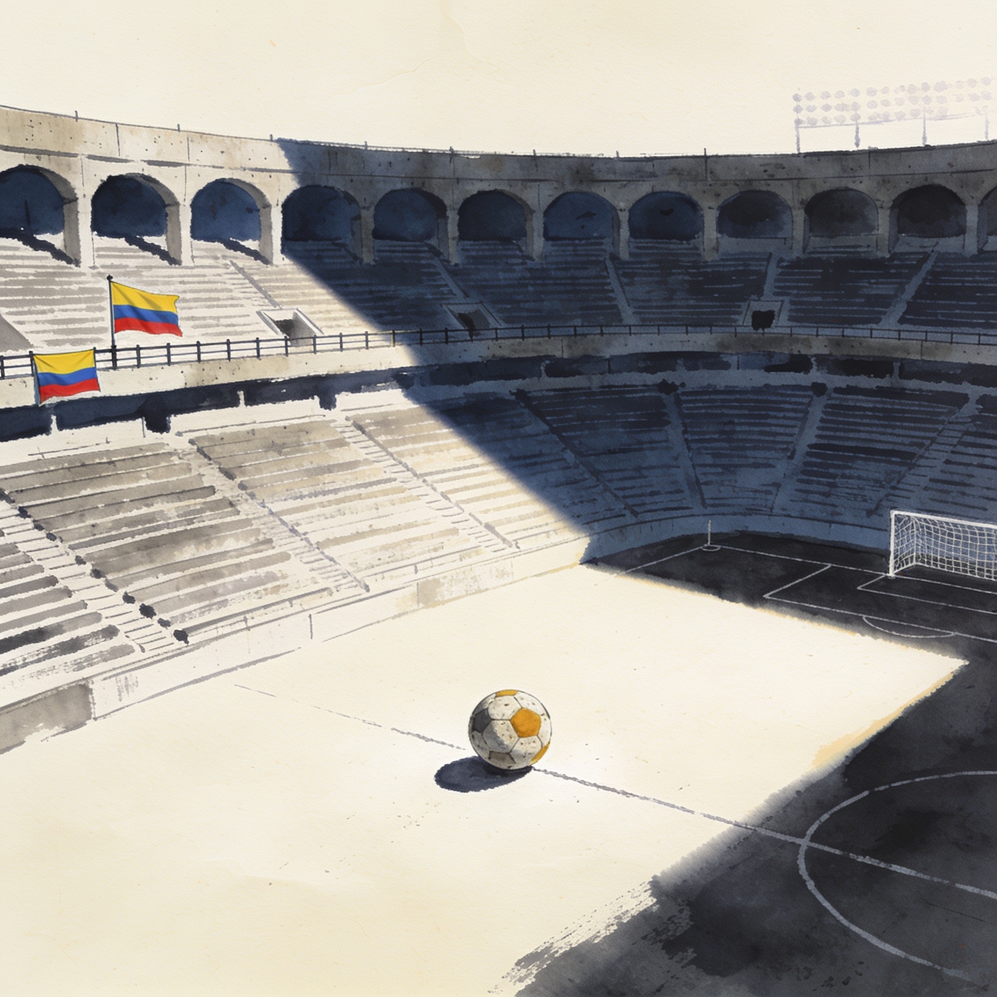 El clásico que convoca al Pascual Guerrero — Deportes, ilustración editorial
