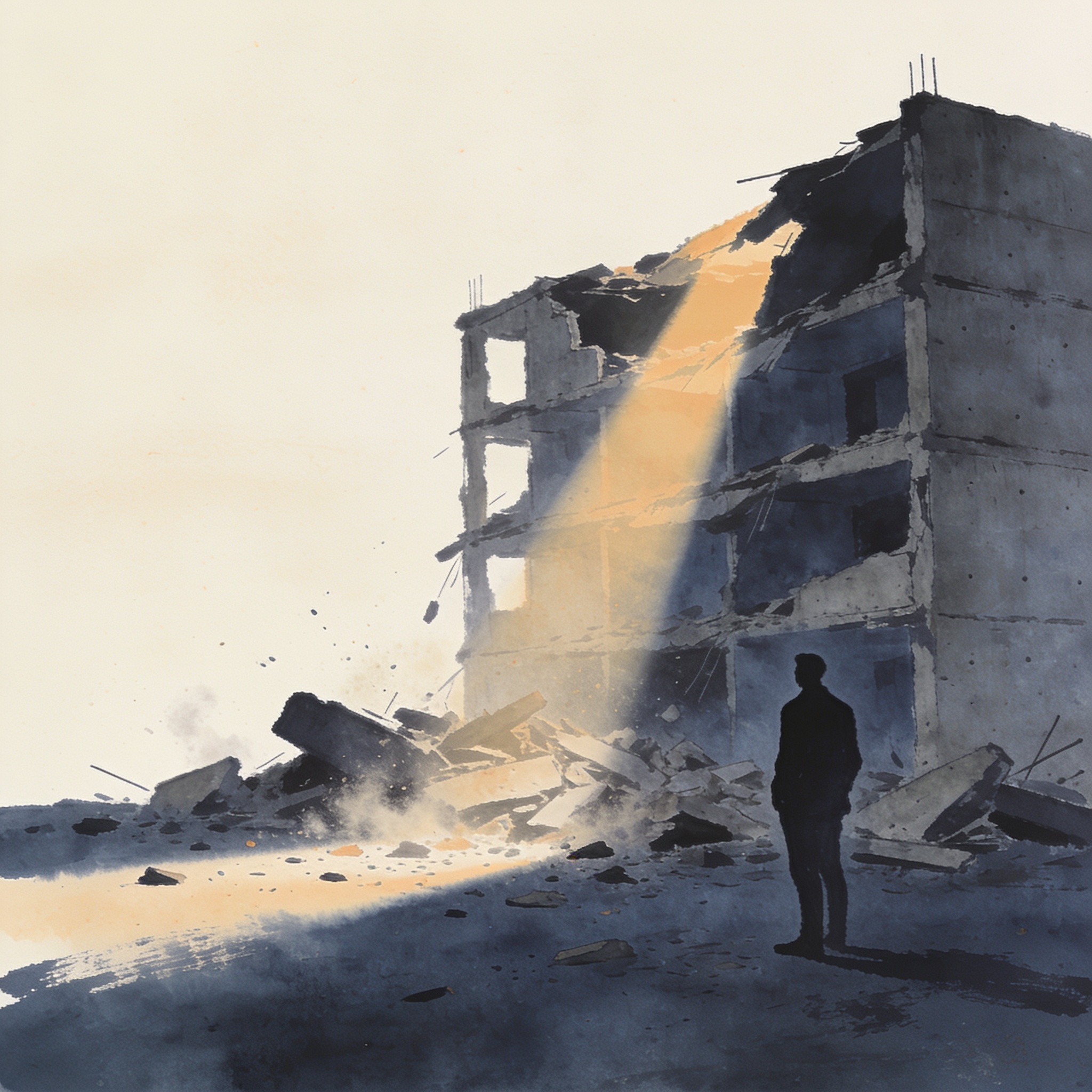 El periodista Carlos Andrés Aponte perdió a sus padres y sobrina en el sismo de Cali — Última hora, ilustración editorial