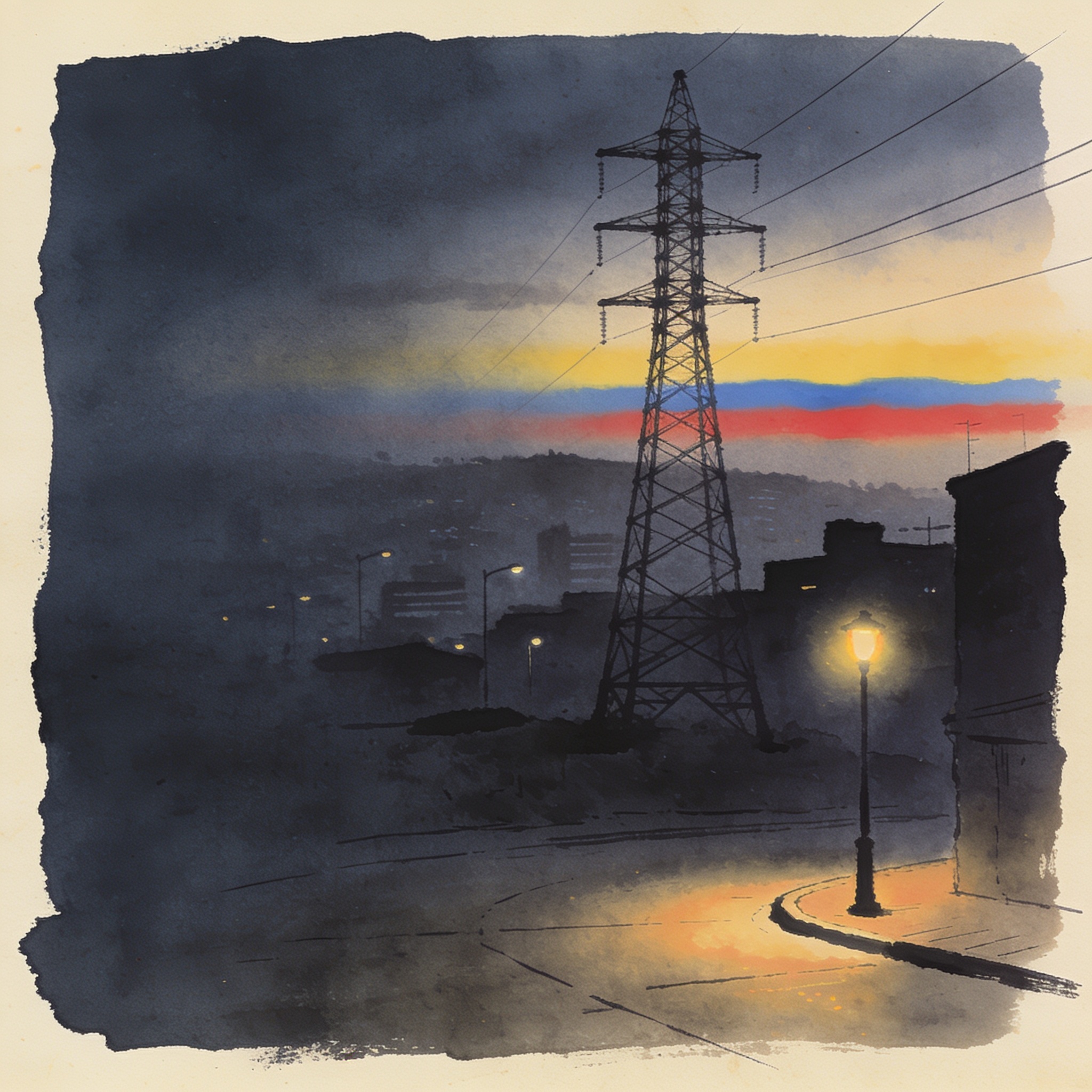 Enel programa cortes de luz en Bogotá y Cundinamarca — Tendencias, ilustración editorial