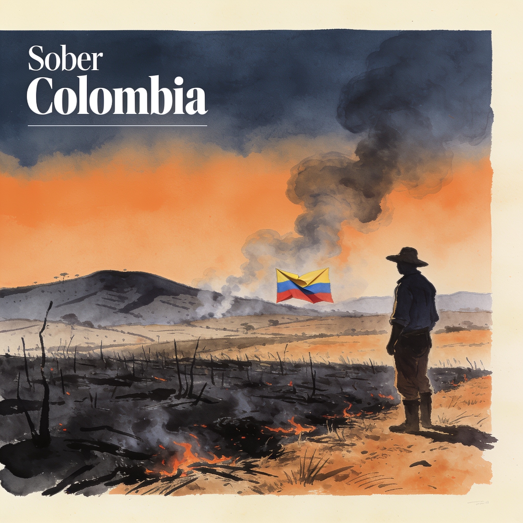 Gobierno prohíbe quemas agrícolas ante incendios activos — Última hora, ilustración editorial