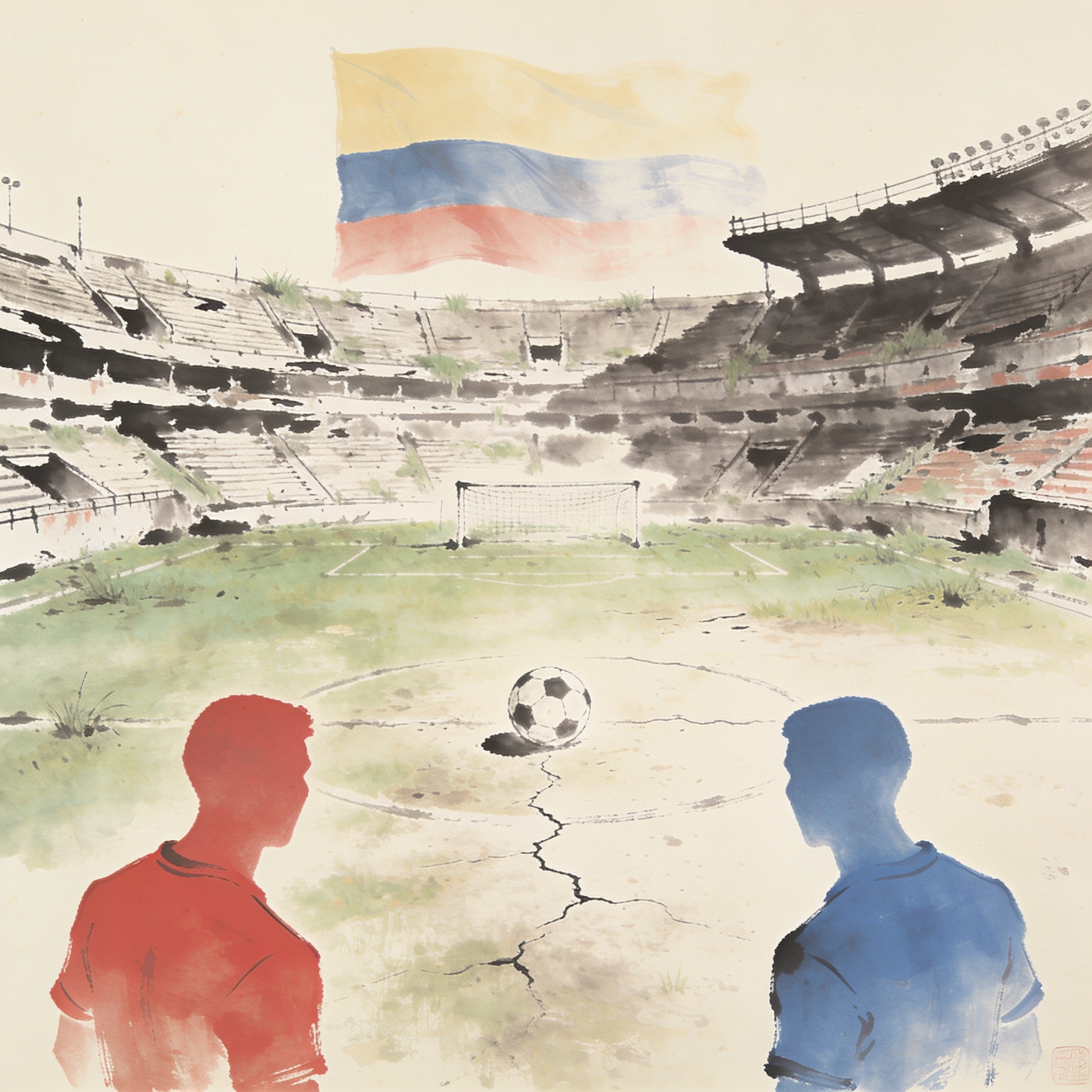 El Clásico del Oriente resiste el olvido institucional — Deportes, ilustración editorial