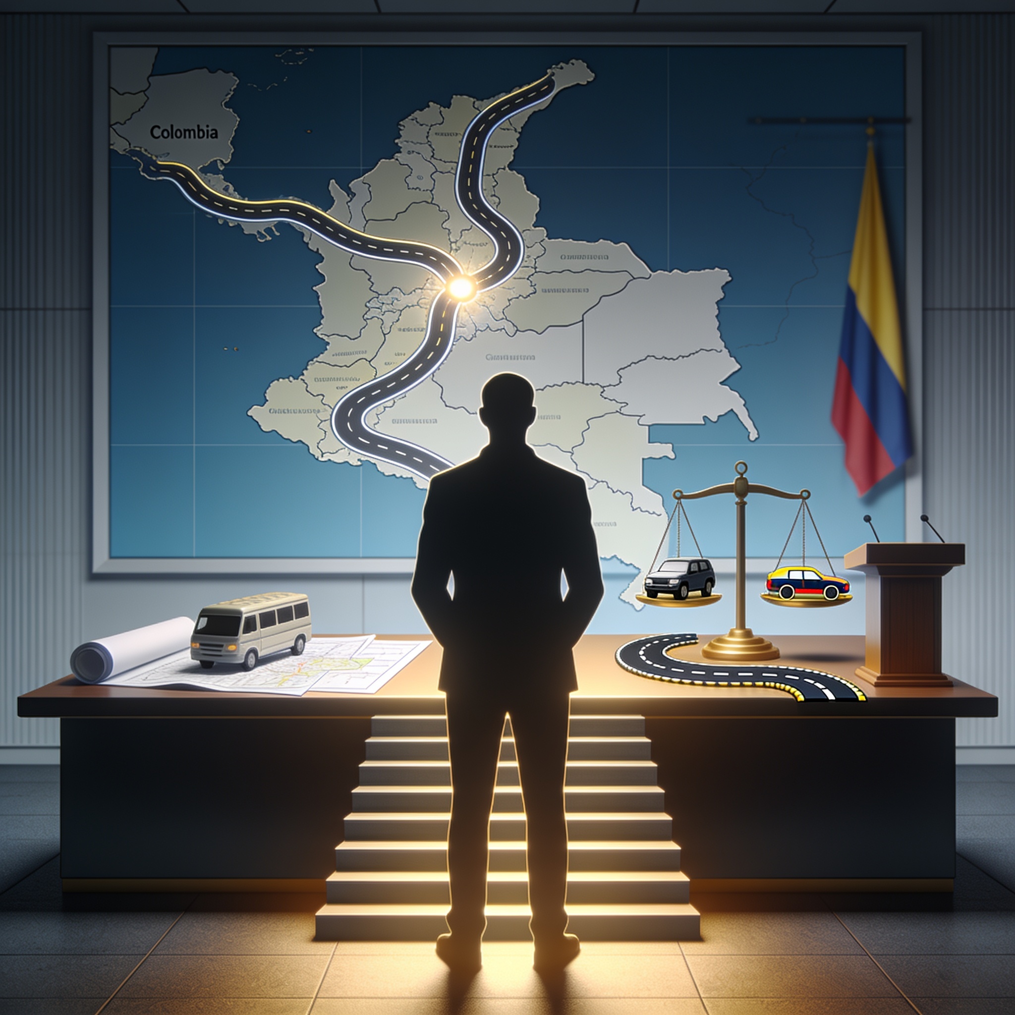 El nuevo viceministro de Transporte y la pregunta por la idoneidad — Política, ilustración editorial