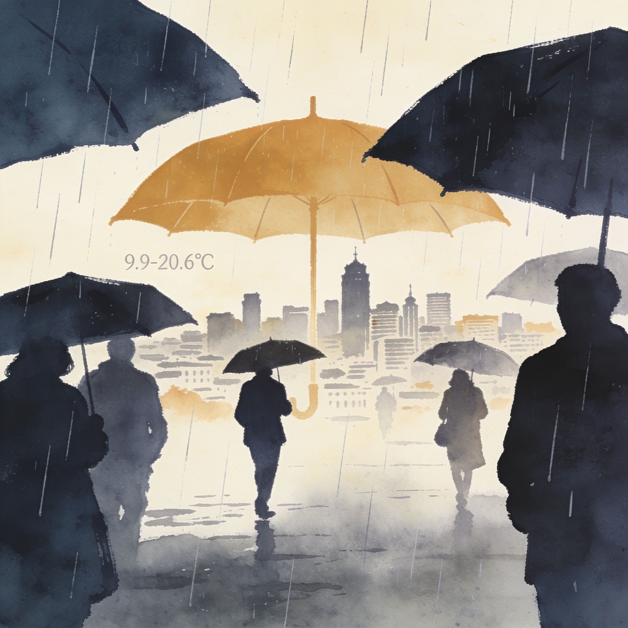 Bogotá espera 86% de probabilidad de lluvia este viernes — Última hora, ilustración editorial