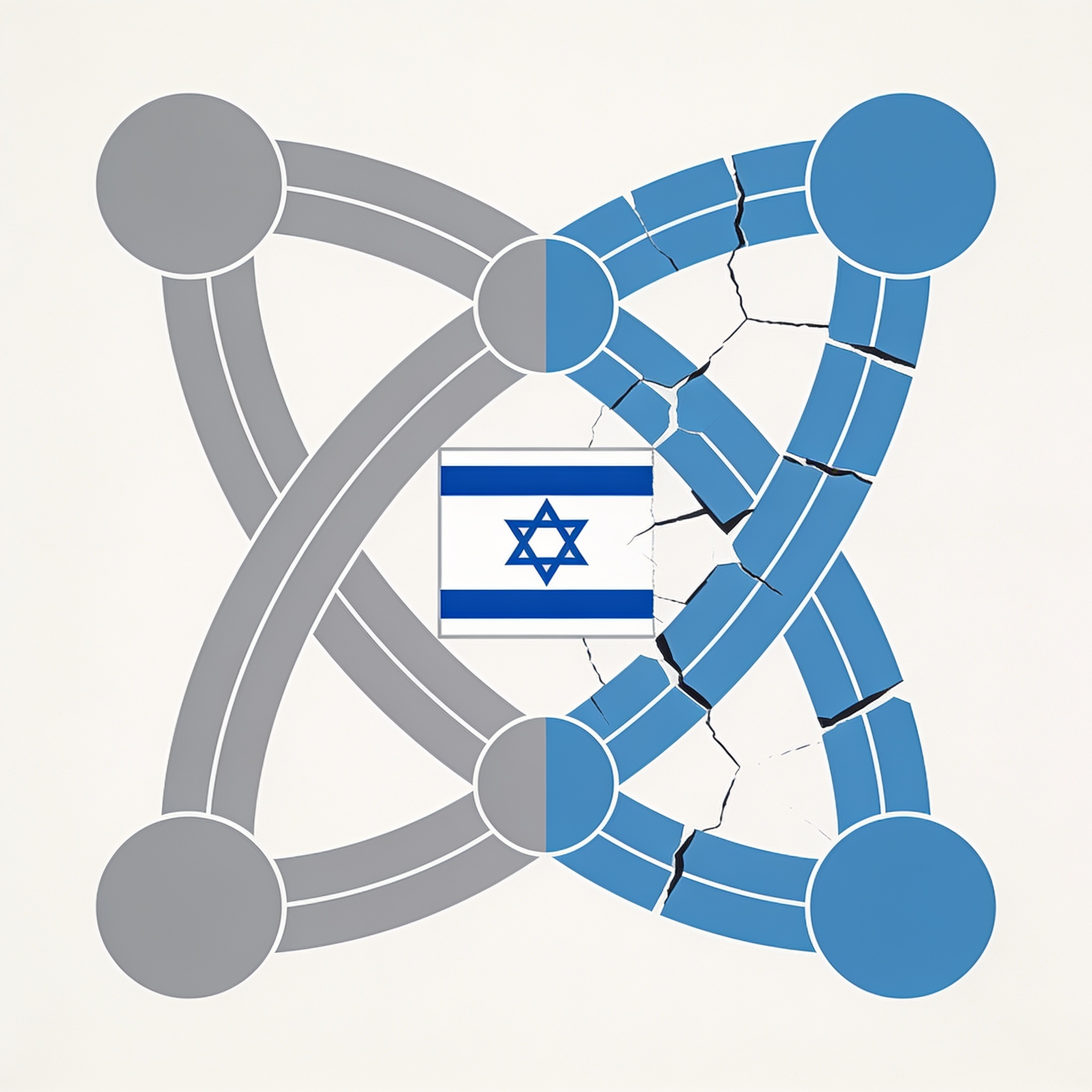 La exención de visa con Israel consolida el eje atlantista — Internacional, ilustración editorial