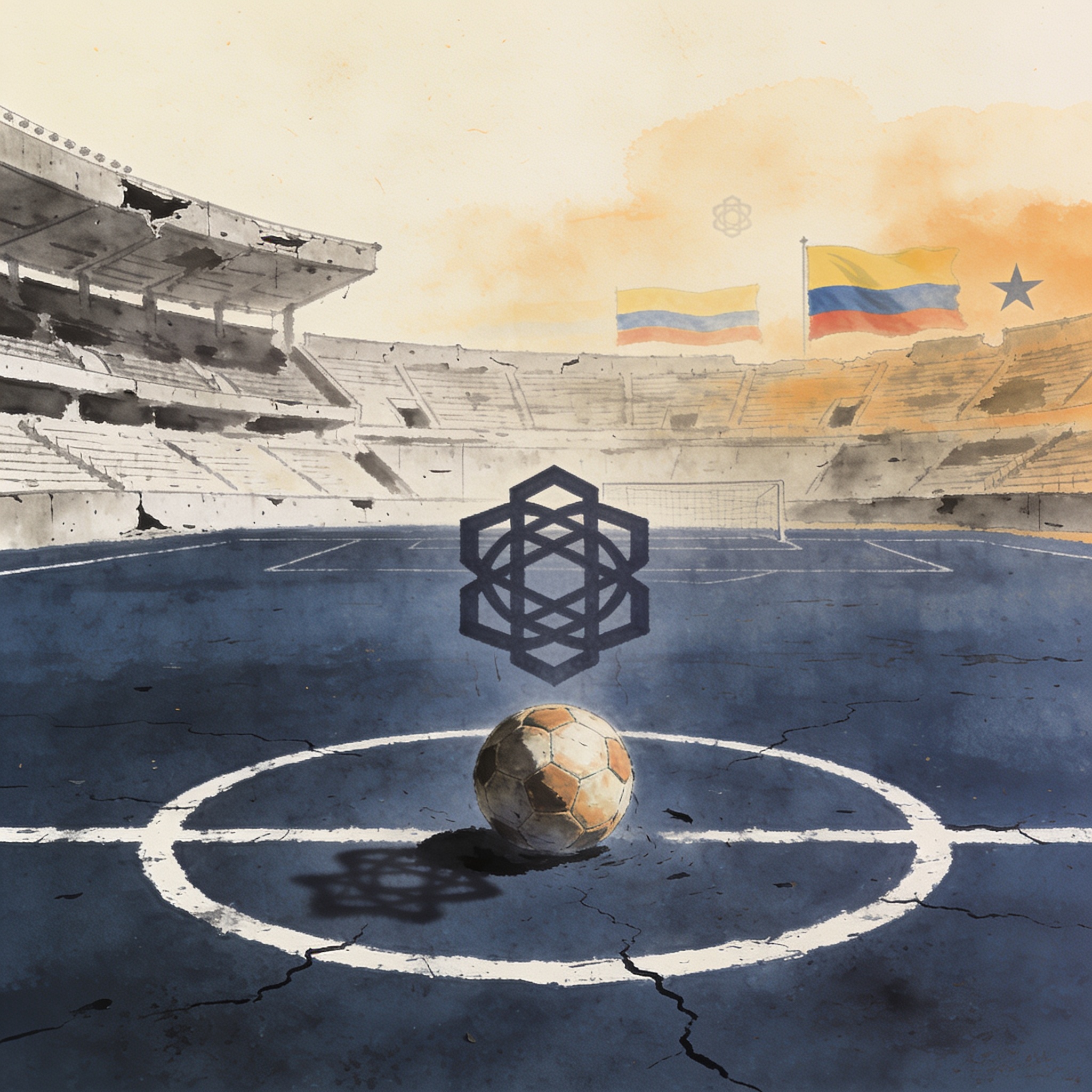 El fútbol colombiano también merece instituciones serias — Deportes, ilustración editorial
